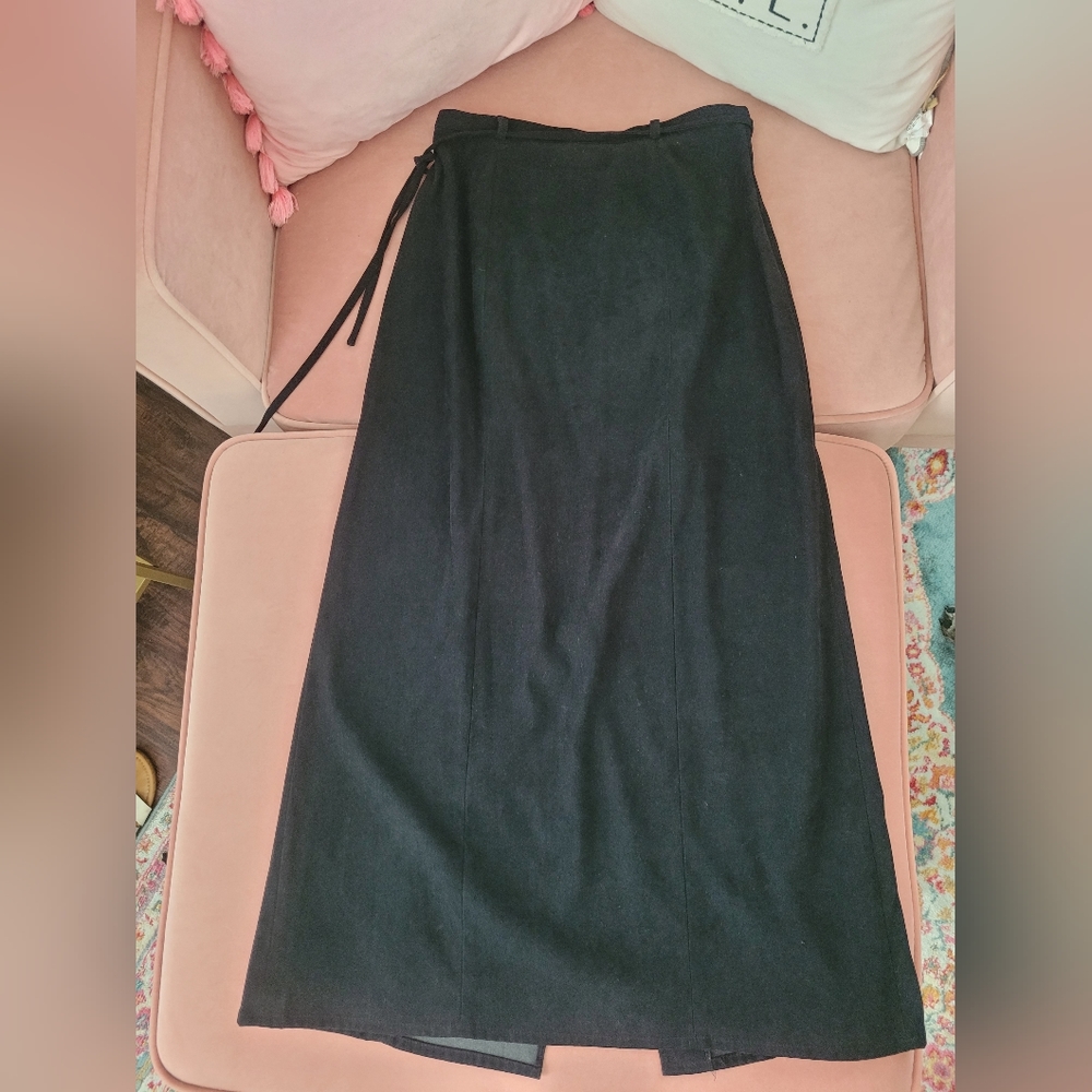 Vintage Talbots Maxi Skirt - Straight skirt with high split